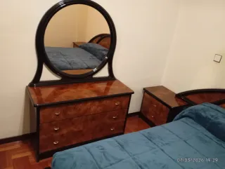 Dormitorio completo madera y lacado