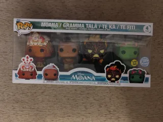 Pack 4 Funko Pop Moana Disney