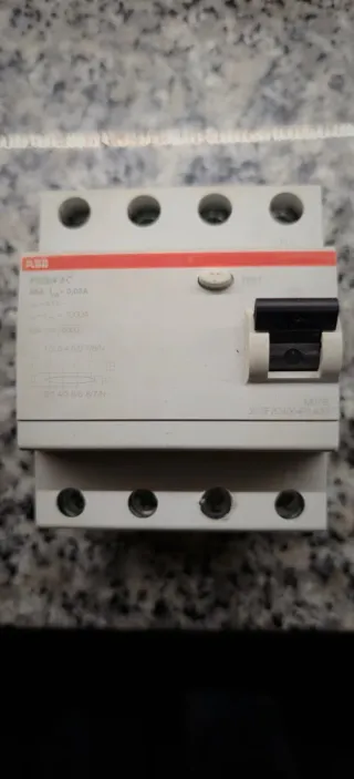 Magnetotérmicos y diferenciales ABB, Schneider,