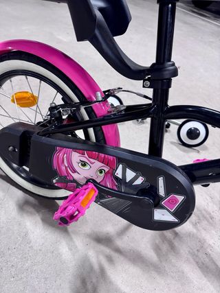 Bicicleta infantil Btwin 16” Spy Hero Girl