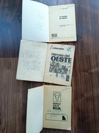 Lote 3 Novelas del Oeste. Far west antiguas