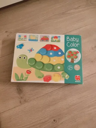 Puzzle tortuga colores Goula