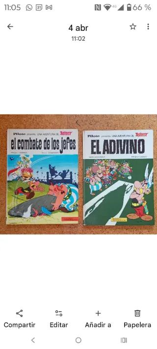 Asterix. El Combate de los Jefes. El Adivino