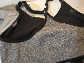 Pack 5 Tops Talla XL Gris