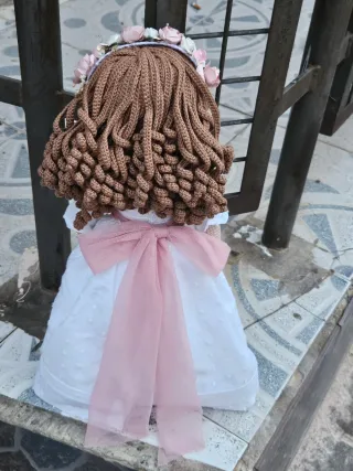 Muñeca Comunión Crochet Personalizada