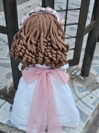 Muñeca Comunión Crochet Personalizada