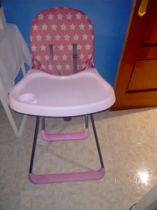 Silla de bebé con funda de estrellas