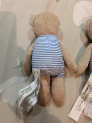 Lote 2 peluches osito Björn Ikea