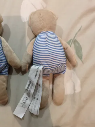Lote 2 peluches osito Björn Ikea