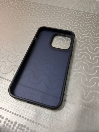 Funda móvil azul translúcido iPhone 13 Pro