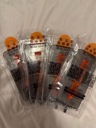 Cristales protectores para iPhone 17 Pro (4 unidad