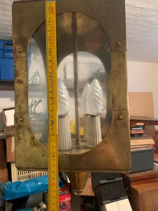 Lampadario ottone 4 lampadine