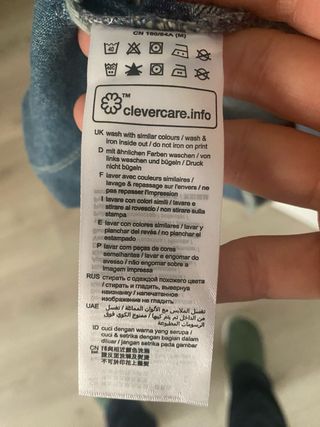 Vestido vaquero corto con estrellas