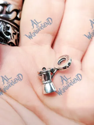 Charm Pandora Moka pendente Caffè argento 925