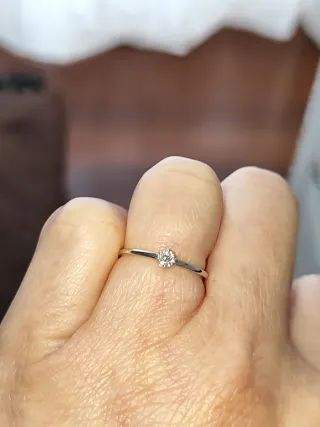 Anillo Tous Oro Blanco con Diamantes