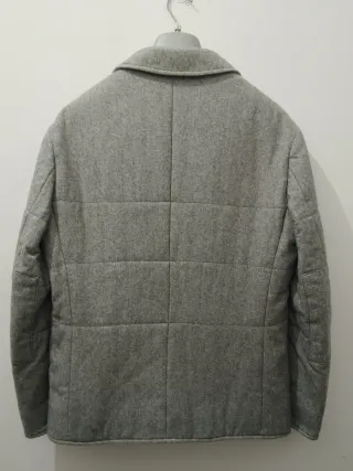 Giubbotto sartoriale uomo grigio