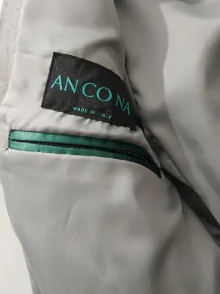 Giubbotto sartoriale uomo grigio