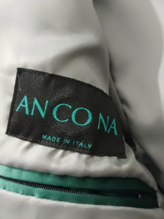 Giubbotto sartoriale uomo grigio