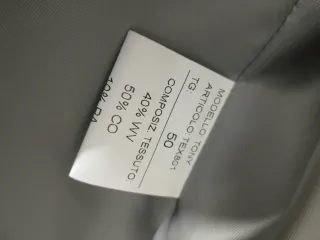 Giubbotto sartoriale uomo grigio