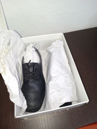 Zapatos Geox J Federico Negro Talla 32