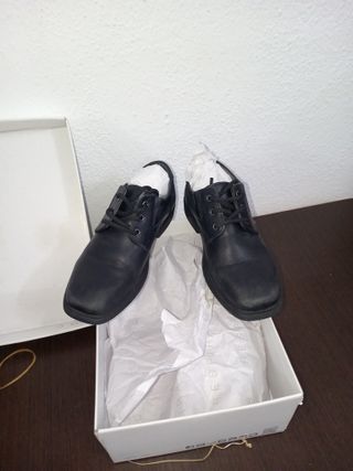 Zapatos Geox J Federico Negro Talla 32