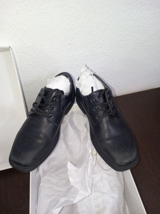 Zapatos Geox J Federico Negro Talla 32