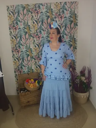 Flamenca Falda Chaqueta Elástica modasmoles inst