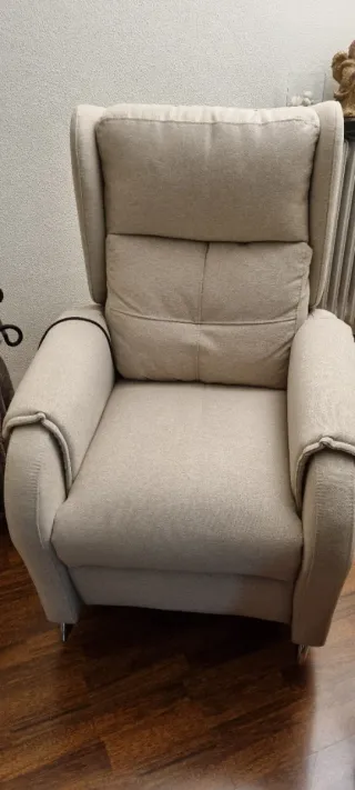 Butaca reclinable 2 motores elevador