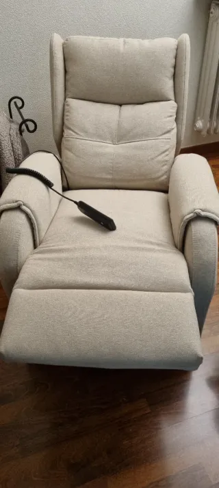 Butaca reclinable 2 motores elevador