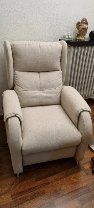 Butaca reclinable 2 motores elevador