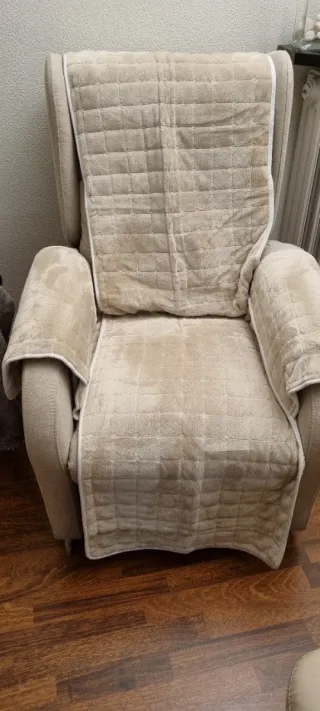 Butaca reclinable 2 motores elevador