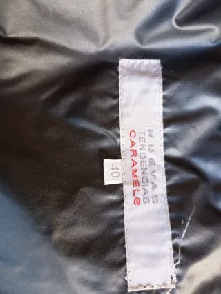 Chaqueta Caramelo Negra Talla 40