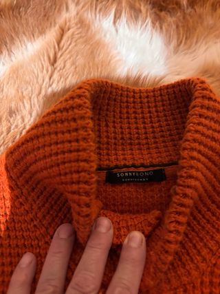 Cardigan Sonny Bono Arancione Taglia XXL