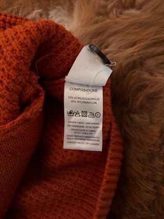 Cardigan Sonny Bono Arancione Taglia XXL