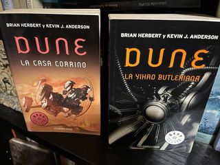 Pack 5 novelas Dune Brian Herbert saga precuelas
