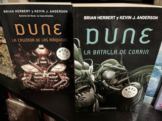 Pack 5 novelas Dune Brian Herbert saga precuelas