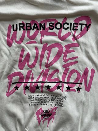 Sudadera talla M Rosa