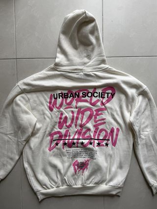 Sudadera talla M Rosa