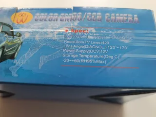 Monitor e telecamera retromarcia CARCHET