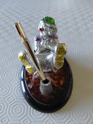 Portapenne clown vintage