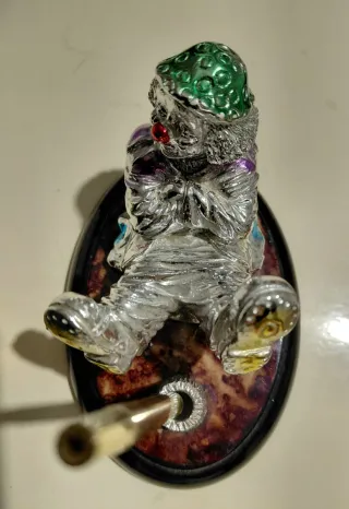 Portapenne clown vintage