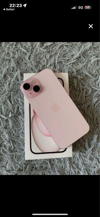 iPhone 15 Rosa