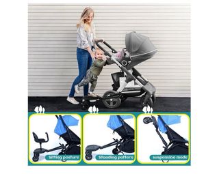 Patinete Asiento Buggy Board Silla Paseo