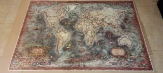 Puzzle Educa Mapa Histórico 8000 Piezas