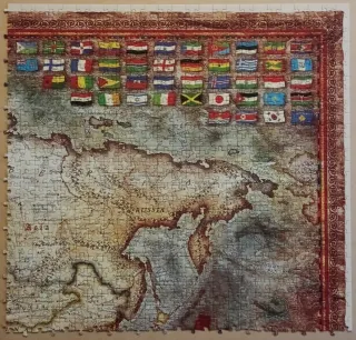 Puzzle Educa Mapa Histórico 8000 Piezas