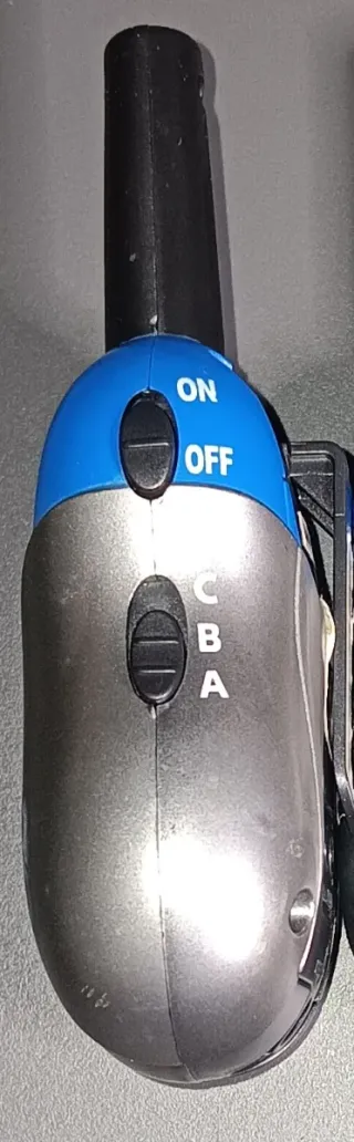 2 Walkie Talkies Niños Azul y Negro