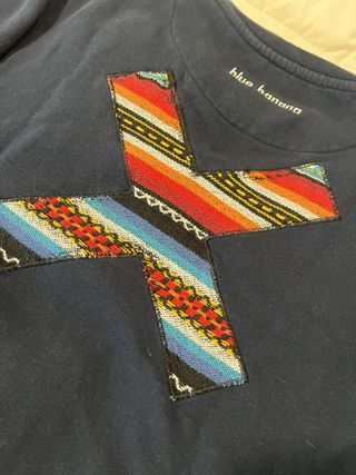 Sudadera Blue Banana azul con estampado