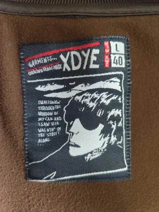 Chaqueta marrón de rayas Talla L