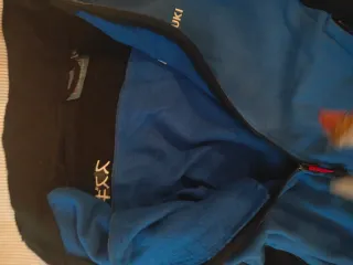 Felpa Suzuki Blu/Nera Zip