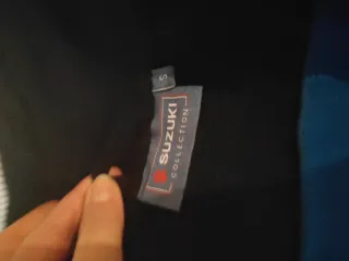 Felpa Suzuki Blu/Nera Zip